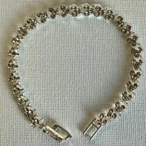 Diamante Heart Stone Bracelet