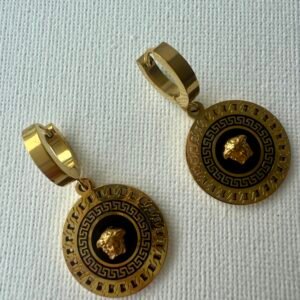 Gold Motif Earrings