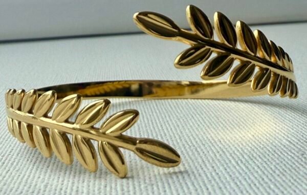 Gold Leaf Bangle