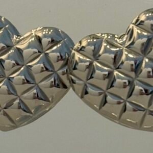 Silver Heart Earrings