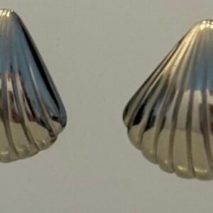 Silver Shell Earrings