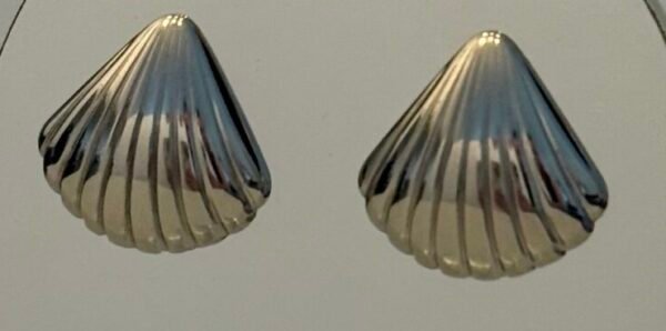 Silver Shell Earrings
