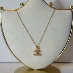 Gold CC Diamante Necklace