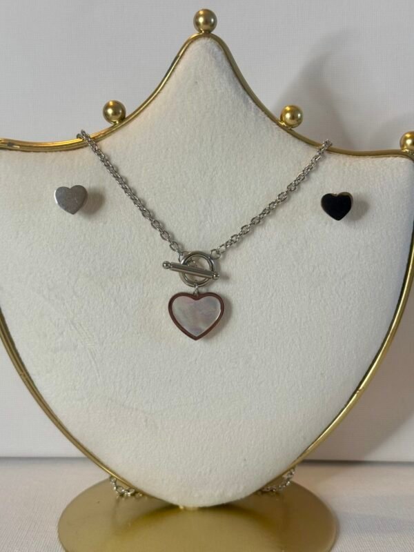 Silver Heart Set