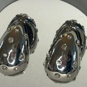 Silver Chunky Earring