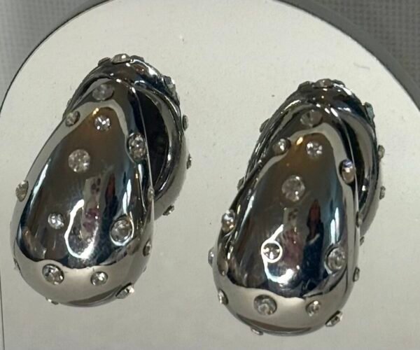 Silver Chunky Earring