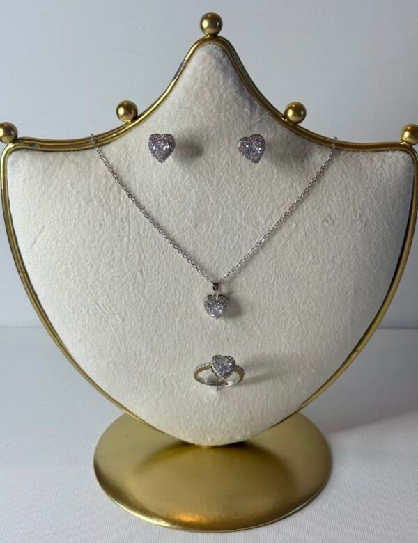 Heart Necklace Set