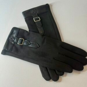 Black Trim Gloves