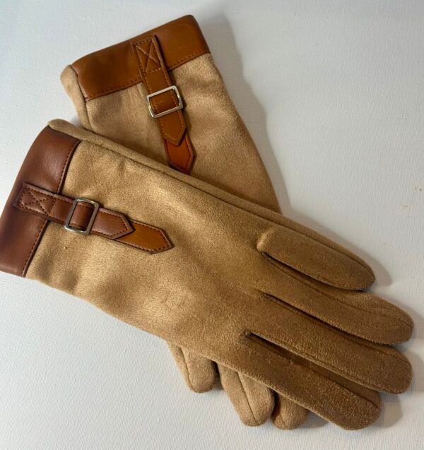 Tan Trim Gloves